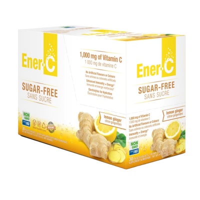 Ener C Lemon Ginger 1000mg Vitamin C 30 Sachets